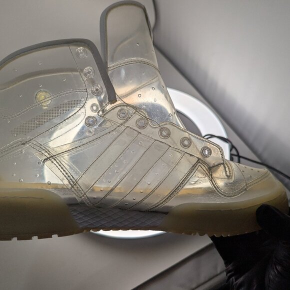 VERY RARE! adidas JS Wings Jeremy Scott Clear 2011 G43776 Sz US11 - Picture 6 of 16